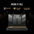 thumbnail image 5 of ASUS TUF Gaming F15 (2024), Écran 15.6” FHD 144Hz, Intel Core i5-12500H, Nvidia GeForce RTX 3050, 32 Go RAM, 512 Go PCIe SSD, Wi-Fi 6, Windows 11 Famille, 5 of 5