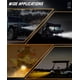 thumbnail image 5 of Faros antiniebla LED para conducción de motocicletas Zmoon 60 W blanco/ámbar, 5 of 7
