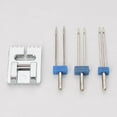 thumbnail image 6 of Twin Needle Stretch Machine Needle and Presser Foot Set, 6 of 20