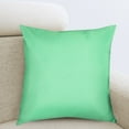 thumbnail image 6 of Fdelink Waterproof Pillows for Patio Couch Case Covers Vibrants Pillows Durable Decorative Outdoor Outdoor Throw Cushion Case Pillow Cases Mint Green, 6 of 6