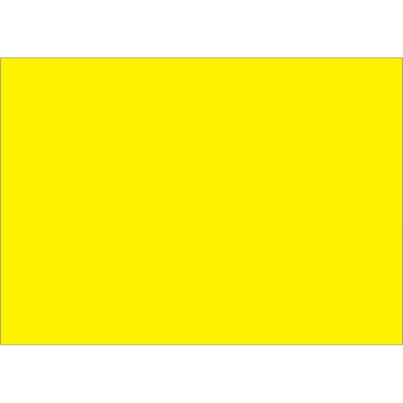 Tape Logic Inventory Rectangle Labels 5" x 7" Fluorescent Yellow 500/Roll DL639L