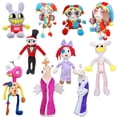 thumbnail image 4 of The Amazing Digital Circus Plush Pomni and Jax Plushie Doll Toys Cute Stuffed Animal Birthday for Kids Children Christmas, 4 of 5