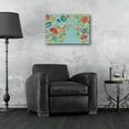 thumbnail image 5 of Epic Art 'Folk Song Floral' by Silvia Vassileva, Acrylic Glass Wall Art, 24"x16", 5 of 9