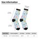 thumbnail image 2 of Balery Happy Easter Calcetas Largas con Estampado para Hombre y Mujer – Suaves y Transpirables, Talla Única (US 5-11), 2 of 6