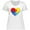 AA-White, variant on Inktastic Autism Puzzle Heart Women's Plus Size T-Shirt