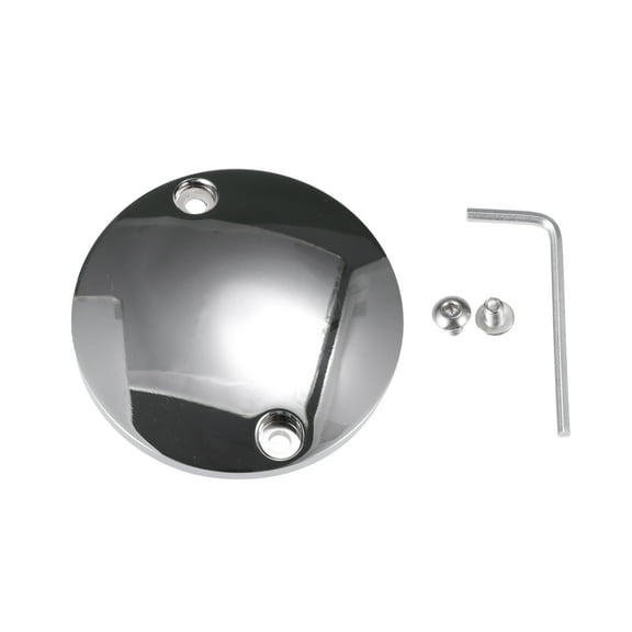 Unique Bargains Ignition Engine Timing Points Cover for Harley-DAVIDSON 1971-1999 Durable Aluminum Alloy