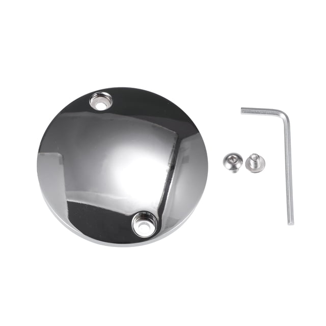 Unique Bargains Ignition Engine Timing Points Cover for Harley-DAVIDSON 1971-1999 Durable Aluminum Alloy