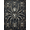 Black, Pattern 2, variant on ODIKA 4' x 6' Machine Washable Non-Slip Area Rug, gothic print High Traffic Rug, Black, 1179395