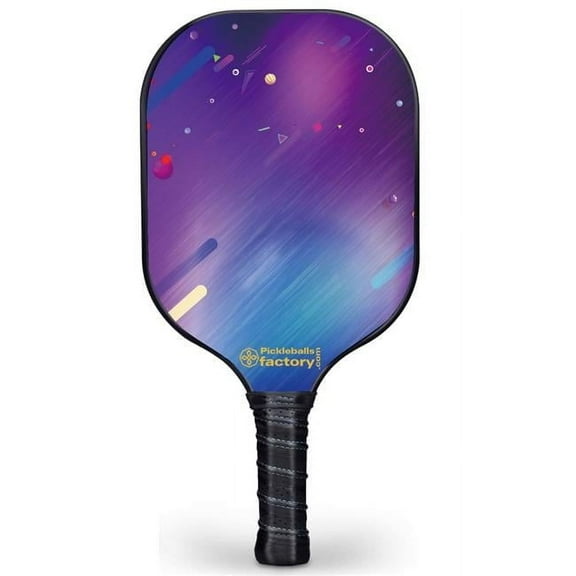 Pickleball Factory PB00053-7-C Usapa Pickleball Paddles - Triangles Best Pickleball Rackets, Tennis Pickleball Court Pickleball Elbow, Carbonfiber Graphite