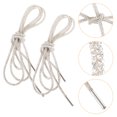 thumbnail image 2 of 1 par de cordones de zapatos con diamantes de imitación, brillantes y brillantes, para zapatos casuales., 2 of 5