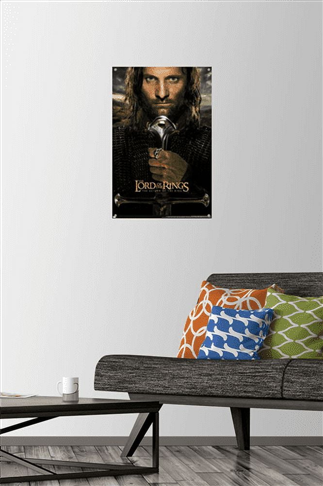 The Lord of the Rings: The Return of the King - One Sheet Wall Poster with Pushpins, 14.725" x 22.375"