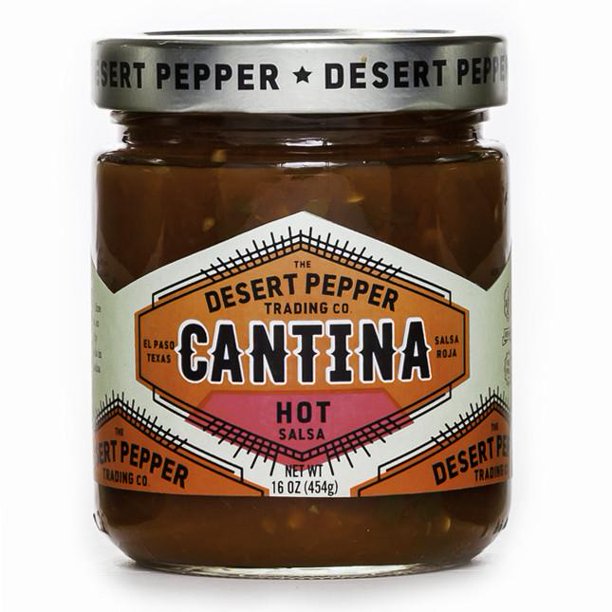 Desert Pepper Cantina Hot Red Salsa, 16 OZ (Pack of 6)