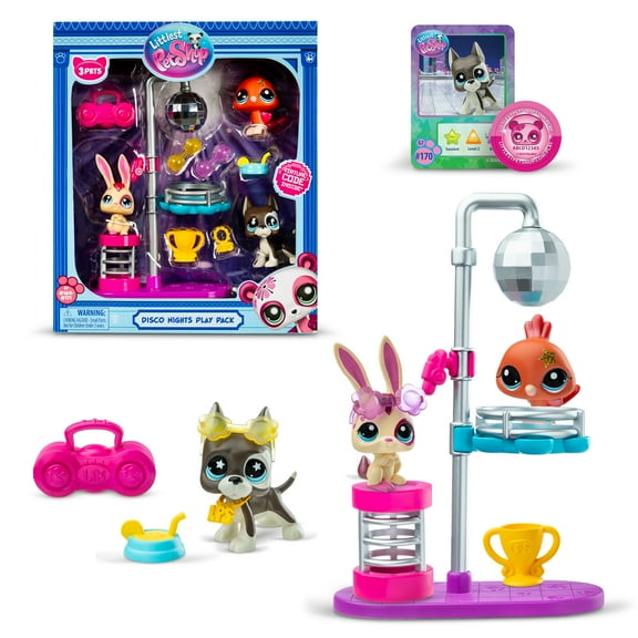 Littlest Pet Shop Disco Nights Play Pack, Ages 4 Years and Up