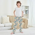 thumbnail image 6 of joogoo Baseballs on Stipes Pajama Pants Pj Bottoms Sleepwear Lounge S, 6 of 9
