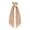 G002- Khaki, variant on Versatile Wreath Decor Ribbon, White Pink Zigzag Edge Fabric Ribbon, Premade Decorative Door Bow, 47X5 in Garland Accent Trim, Lightweight Bough Trim That Adds Soft Sweet Accent
