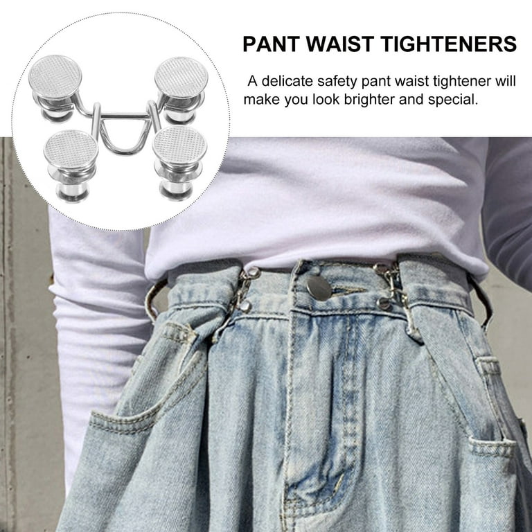 Tymyp Waist Tightener Clip, 4 Set Pant Waist Tightener with Jean