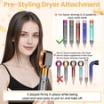 thumbnail image 3 of AFDD Pre-Styling Dryer Attachment Nozzle compatible with Dyson Airwrap Accessories Gold Part No. 969759-01, 3 of 9