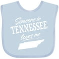 thumbnail image 3 of Inktastic Someone in Tennessee Loves Me Boys or Girls Baby Bib, 3 of 4
