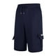 thumbnail image 5 of Pantalones Cortos de Carga de los Hombres con Cordón Sólido Cintura Deportivo Pantalones Cortos de Gimnasio con Bolsillos, Desgaste Casual de Toda la Temporada, 5 of 6
