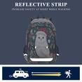thumbnail image 5 of Backpack 12.9 *5.1 * 17.7 Inches Outing Backpack, Shopping Backpack, Travel Backpack Cute Ghost, 5 of 7