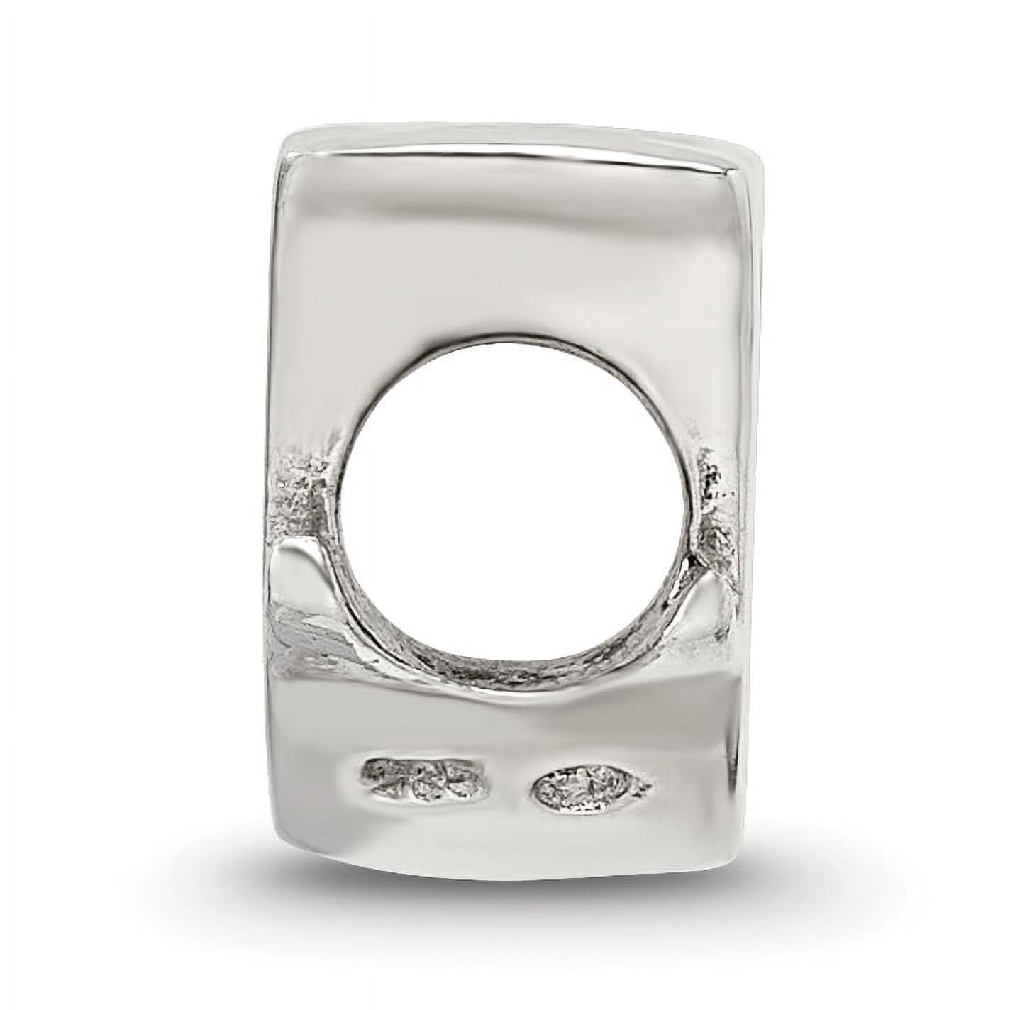 Reflection Beads Sterling Silver Reflections Letter J Script Bead