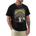 thumbnail image 2 of Blue Oyster Rock Mens Short Sleeve Crewneck T-Shirt 80s 90s Graphic Tees Shirts Top, 2 of 7