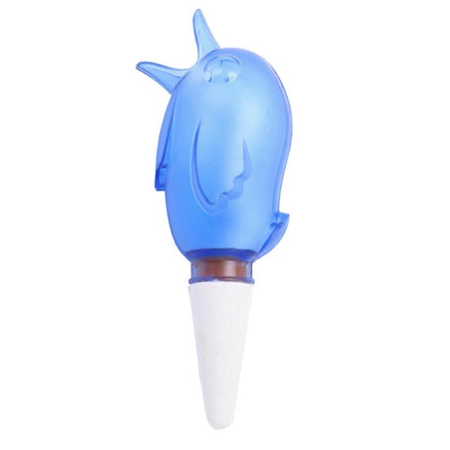 Dispositivo de riego automático para plantas de interior y exterior, con gotero, color azul