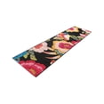 thumbnail image 2 of Unique Loom Outdoor Botanical Collection Area Rug - Floralis (2' x 5' 1" Runner Multi/Black), 2 of 9