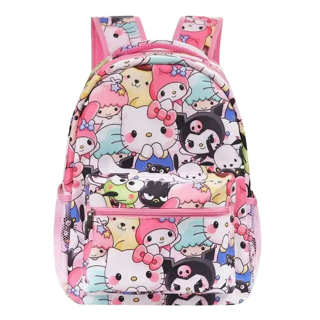 Cartoon Cute Middle School Student Backpack Backpack, Student Large Capacity Backpack