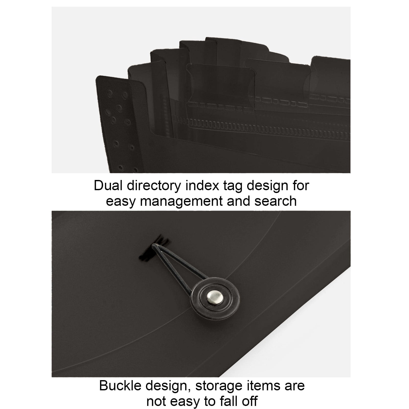 Specollect Clearance 1Pcs Expanding File Folder - Small Accordion File Folder Expandable Card Ticket Holder File Storage Folder Check Bill File Folder Plastic Business Document Organizer Wallet Case