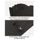 thumbnail image 5 of Organizador de Archivos Tipo Acordeón de Plástico Marrón | Estante Compacto Multifuncional con Etiquetas | 26 X 14 X 2,7 Cm | Portátil y Duradero | Ideal para El Hogar, La Oficina y Los Viajes, 5 of 6