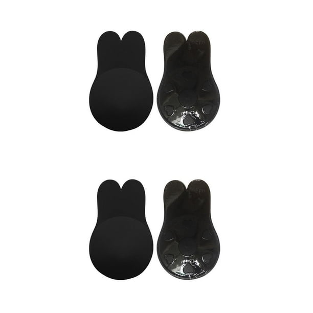 Sonducket 1 par de sujetadores invisibles de silicona para levantamiento de senos, gotas de agua, sujetador de pecho Invisible con correa, cubiertas para negro 12.5 cm 2piezas Sonducket CBP095287