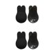 thumbnail image 1 of Sonducket 1 par de sujetadores invisibles de silicona para levantamiento de senos, gotas de agua, sujetador de pecho Invisible con correa, cubiertas para negro 12.5 cm 2piezas Sonducket CBP095287, 1 of 5
