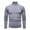 Silver, variant on Mens Turtleneck Sweater Casual Classic Fit Long Sleeve Knit Pullovers Fall Winter Warm Basic Tops Athletic Work Outfit (4XL, Dark Gray)