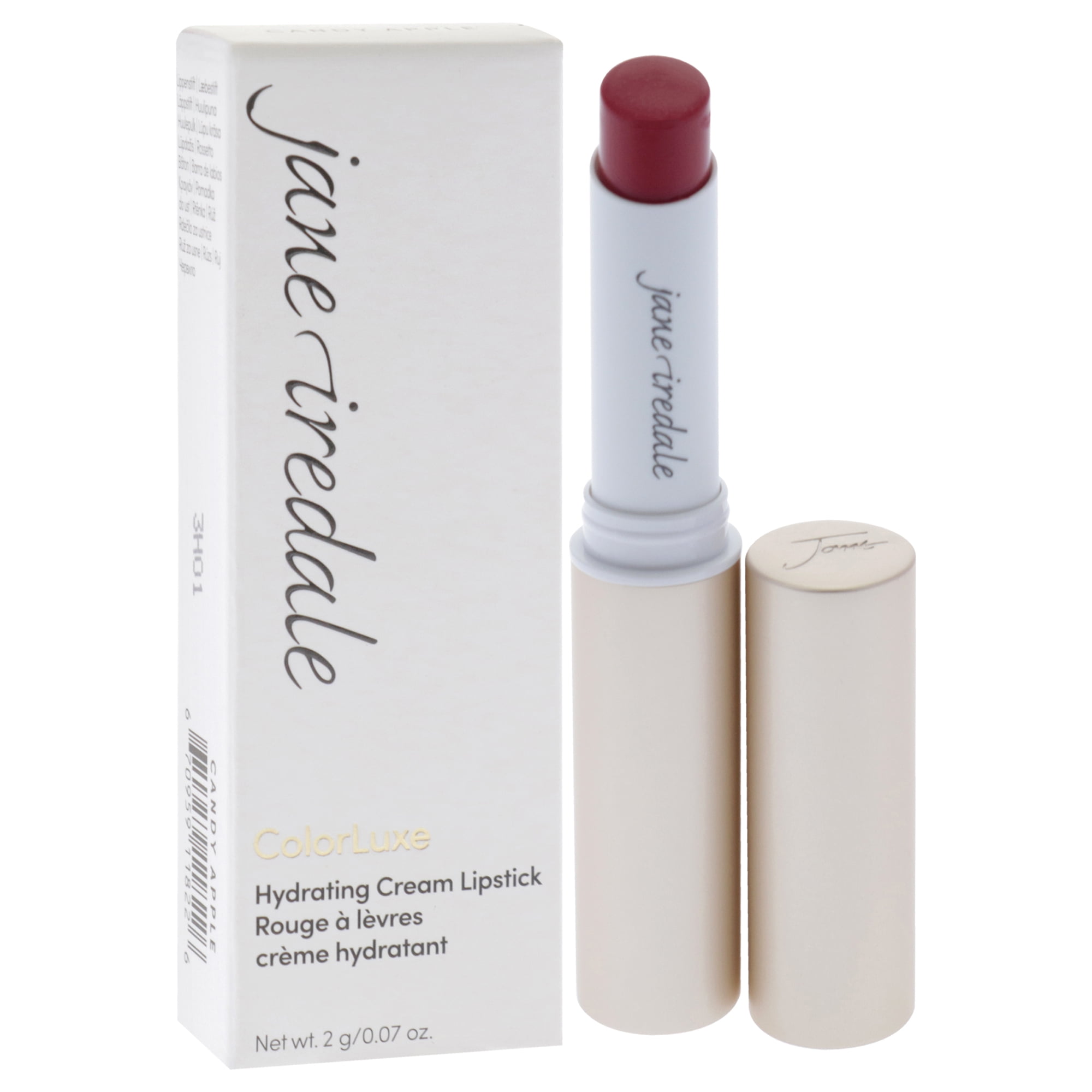 ColorLuxe Hydrating Cream Lipstick - Candy Apple by Jane Iredale for Women - 0.07 oz Lipstick