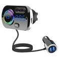 thumbnail image 3 of kurtrusly Car Wireless MP3 Player Vehicle Portable Bluetooth-compatible 5.0 Transmitter Handsfree Call Music Streaming Device, 3 of 6