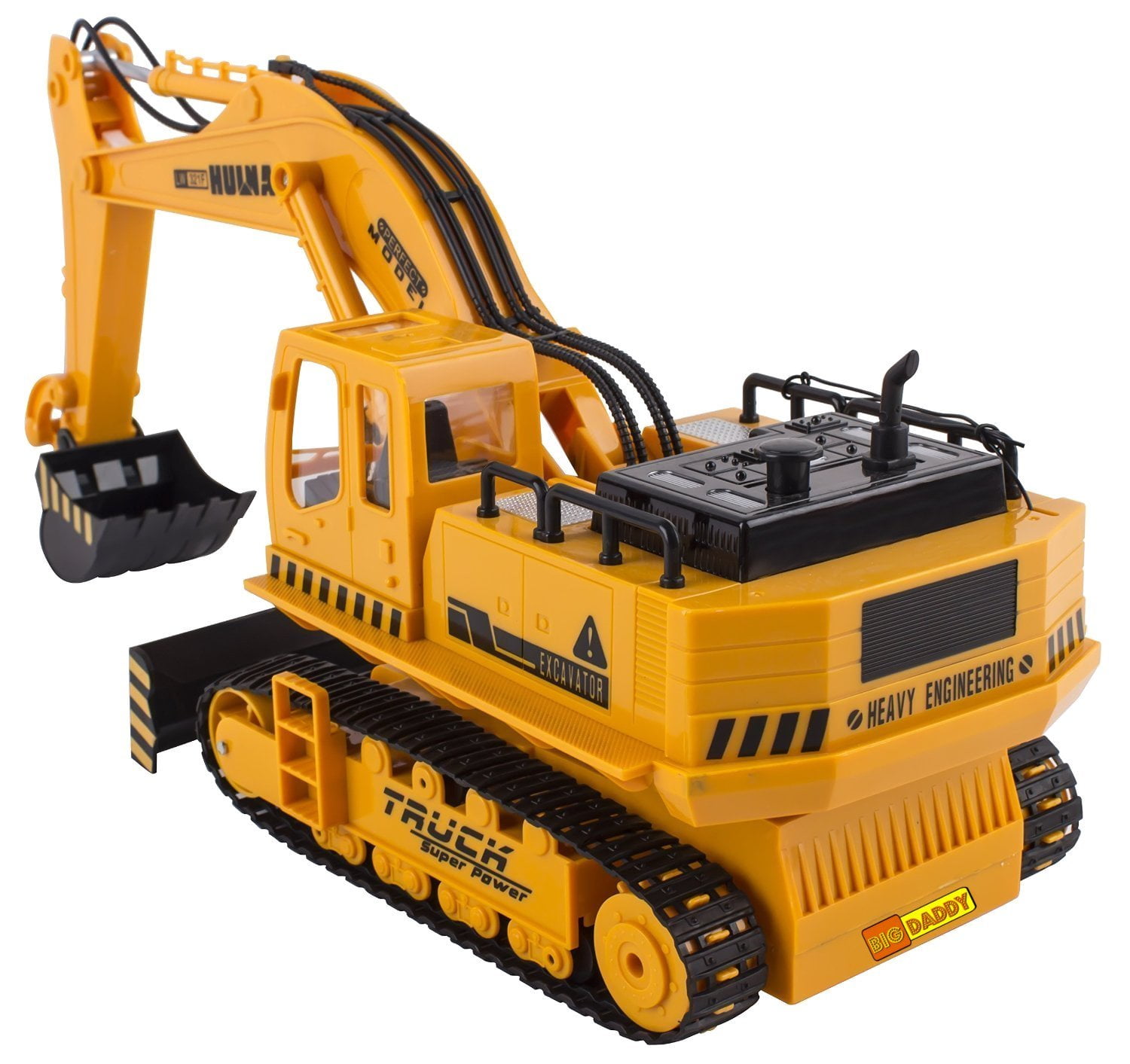 remote control excavator construction tractor
