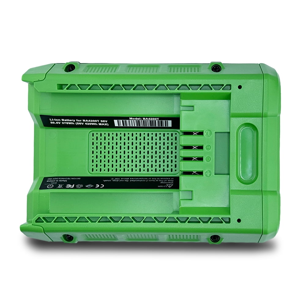 BA4200T 56V 7.5Ah Battery Replacement for EGO 56V Lithium Battery Compatible with EGO 56V Power 5.0Ah BA2800 BA2800T Battery Green