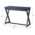 thumbnail image 6 of ACME Nalo Writing Desk in Black, 6 of 6