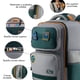 thumbnail image 3 of Mochila Escolar Sun Con Parches Green, 3 of 5