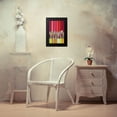 thumbnail image 4 of Mahan, Kathy 11x14 Black Modern Framed Museum Art Print Titled - Colored Pencils IV, 4 of 5