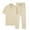Beige, variant on VBTAPA Mens 2 Piece Casual Beach Outfits Short Sleeve Button Down Textured Shirts and Pants Matching Set Summer Vacation Sets Beige M
