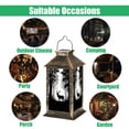 thumbnail image 6 of Hanging Solar Lantern Deer antlers posing forest silhouettes trees LED Lanterns Outdoor Waterproof Garden Decor Lights Gifts for Women, 6 of 8