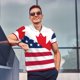 thumbnail image 4 of Fotbe USA Canada Flag Camiseta Polo de Golf para Hombre con Estampado – Camisa Deportiva Transpirable con Cuello Abotonado-Medium, 4 of 6