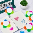 thumbnail image 3 of Outus 48 Pieces Petals Highlighters Assorted Colors Back to School Flower Shape Watercolor Highlighter Pens 5-in-1 Fluorescent Pens for Office School, 3 of 6