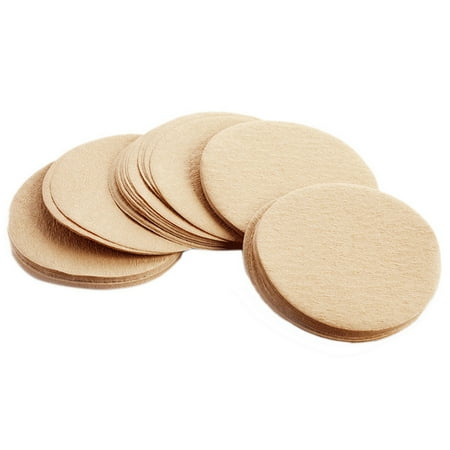 

100 PCS Replacement Paper Filters Paper Round Coffee Maker Filters