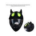 thumbnail image 4 of Funda integral para casco de moto HTLNUZD, tapón antipolvo de felpa, 4 of 6
