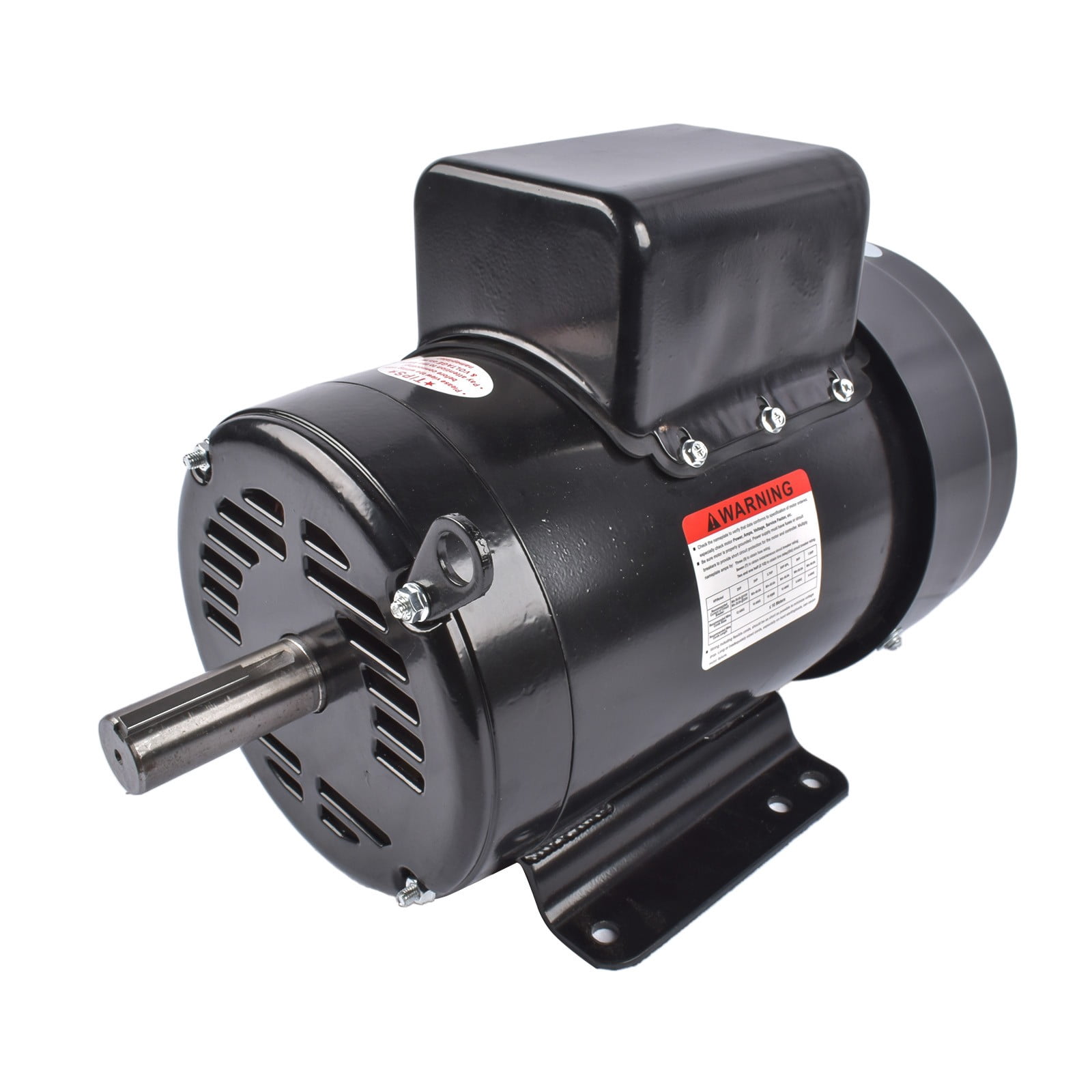 5 HP Single Phase Industrial Air Compressor Electric Motor 184T Frame 1725 RPM