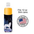 thumbnail image 4 of Carolines Treasures SS8400MUK Starry Night Siberian Husky Ultra Hugger for slim cans Slim Can multicolor, 4 of 6