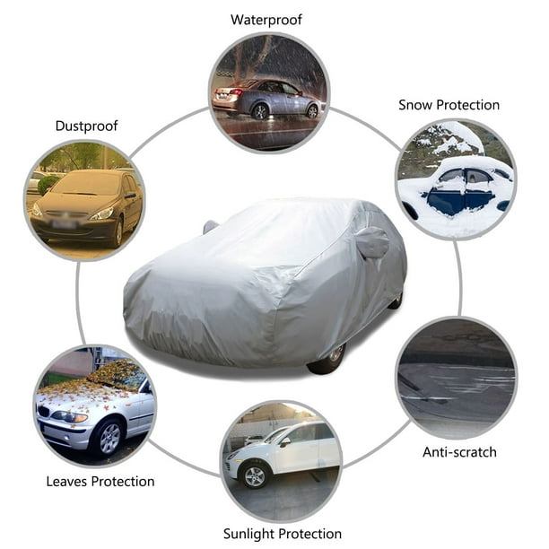 Waterproof Car Cover Compatible with Fiat Panda 2003-2022, Breathable Full  Garage Car Cover for Rain Sun Dust Protection Car Tarpaulin Cover :  : Automotive